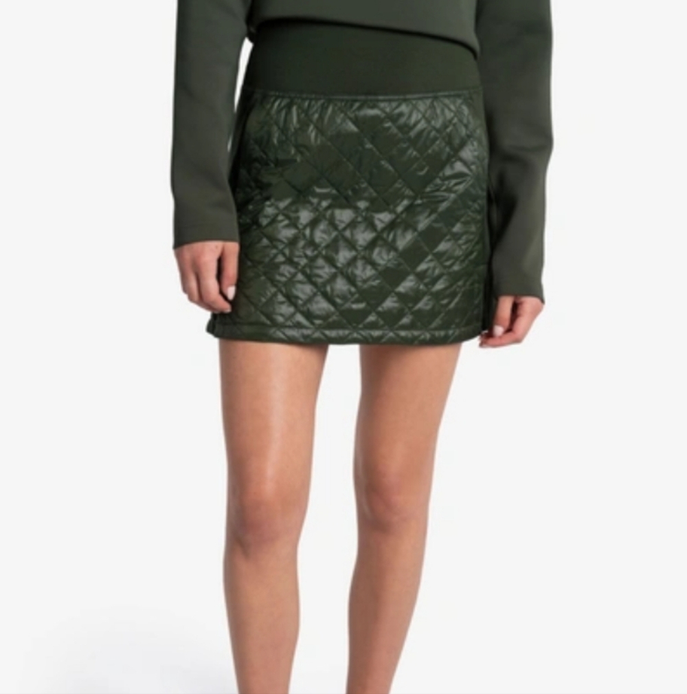 Lole Apex Insulated Quilted Skirt Size L
